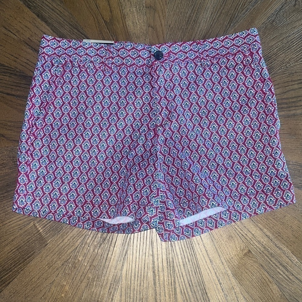 Banana Republic Paisley Shorts Size 4